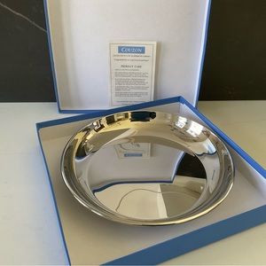 Couzon Residence Stainless Steel 11” Serving Bowl made in France